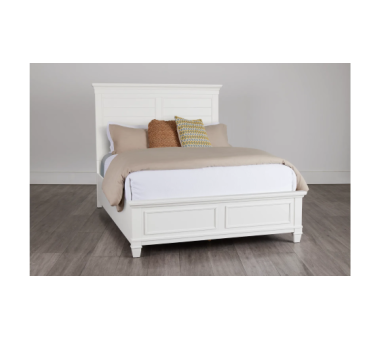 Ivory Panel Bed